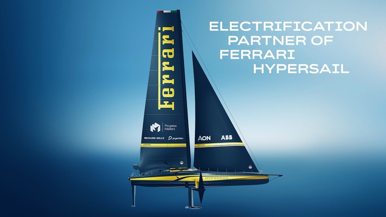 ABB Joins Forces with Ferrari Hypersail to Take Direct Current to New Horizons