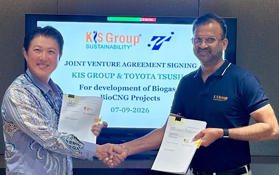 KIS Group Forms JV with Toyota Tsusho for Biomethane Production