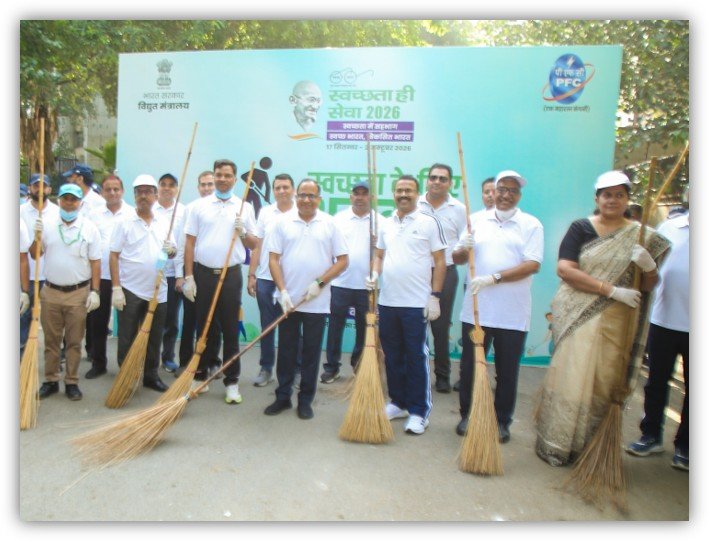 PFC Organises “Swachhata Ke Liye Shramdaan” Cleanliness Drive Under the Patronage of the Ministry of Power